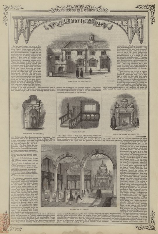 The Charterhouse, 1843 av English School
