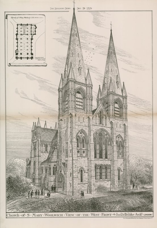 Church of St Mary i Woolwich av English School