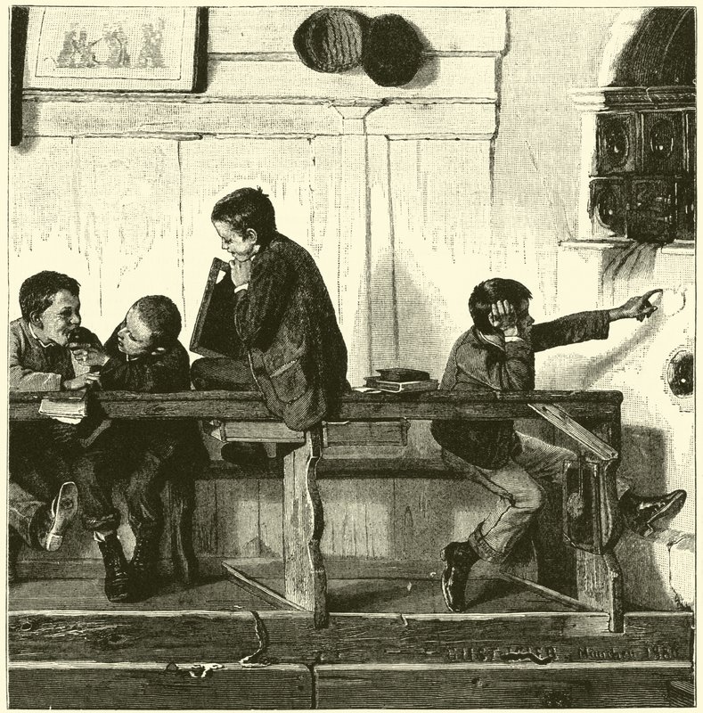Dunces-benken av English School