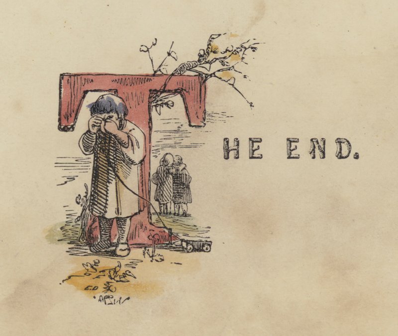 The End (farget gravering) av English School