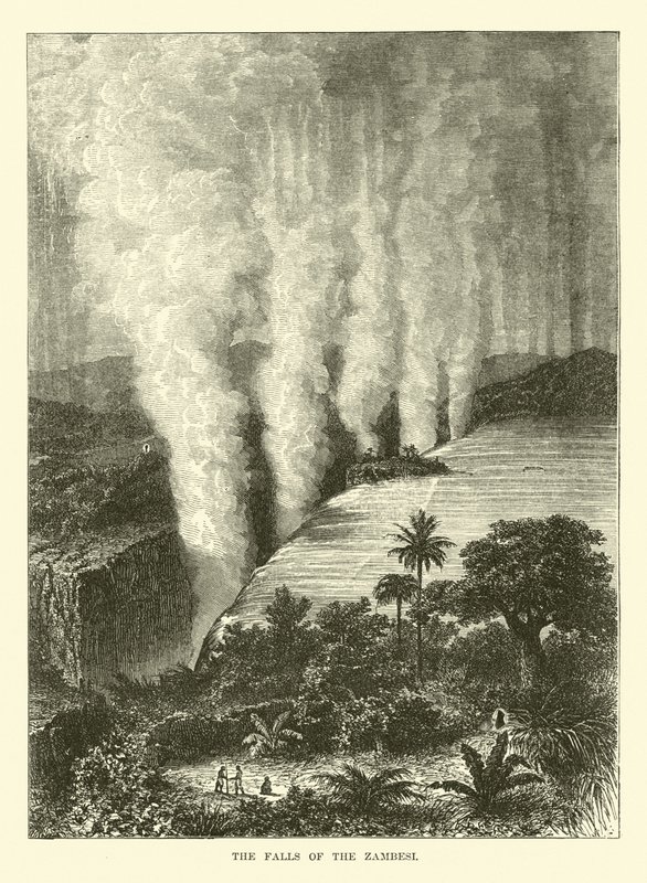 The Falls of the Zambesi av English School