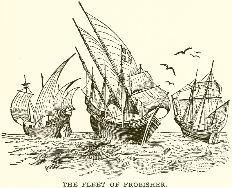 Flåten til Frobisher av English School