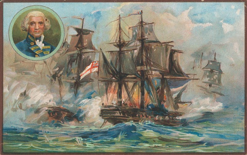 The Glorious 1. juni 1794 av English School