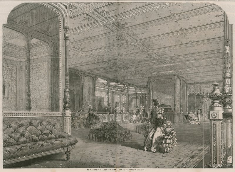 The Grand Saloon of the Great Eastern av English School