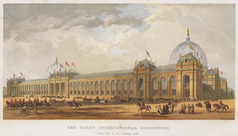Den store internasjonale utstillingen (chromolitho) av English School