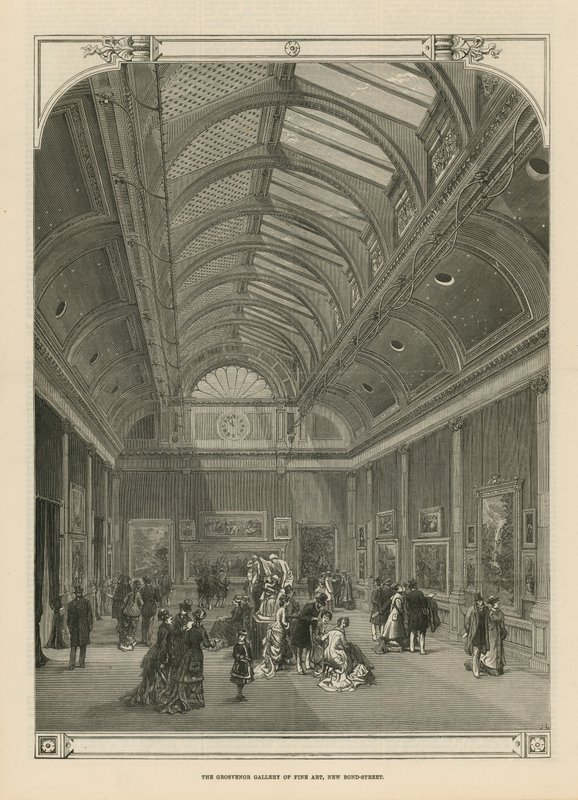 Grosvenor Gallery of Fine Art av English School