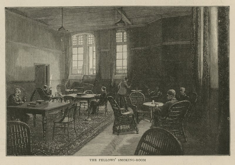 The Imperial Institute: Fellows-røykerom av English School