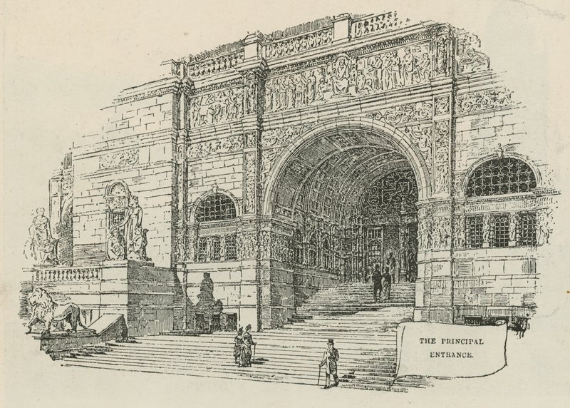 Imperial Institute: Hovedinngangen av English School