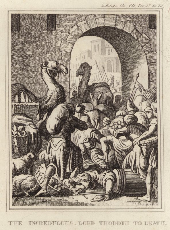 Den vantro Lord Trodden to Death av English School