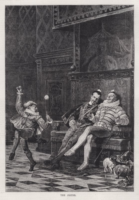 The Jester (gravering) av English School