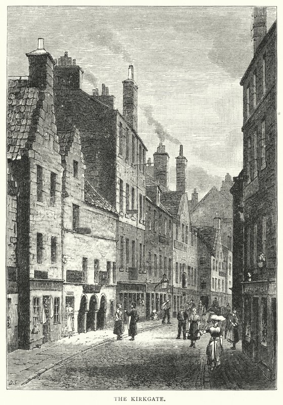 Kirkgate (gravering) av English School
