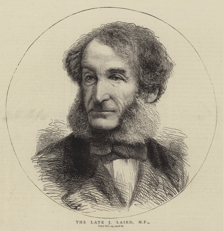 The Late J Laird, MP (gravering) av English School