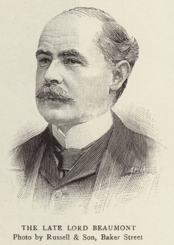 The Late Lord Beaumont (gravering) av English School