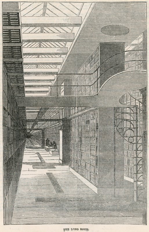 The Long Room, British Museum av English School