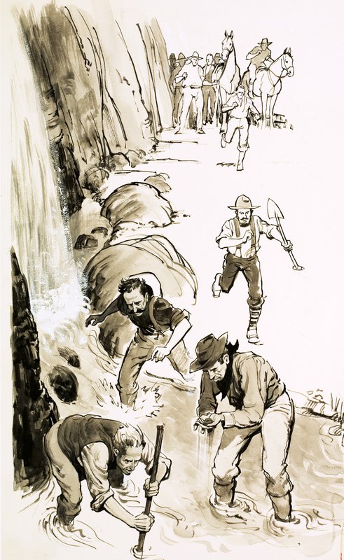 The Lost Adams Diggings av English School