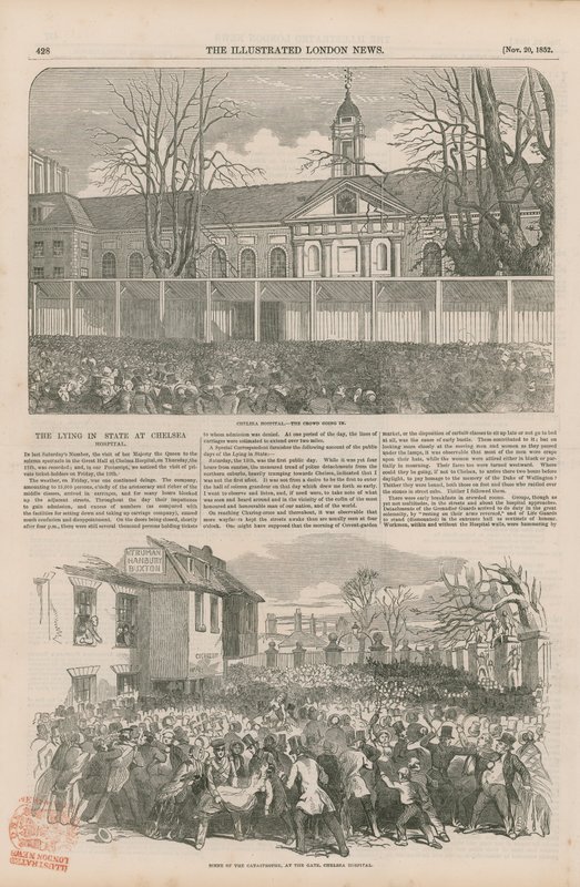 The Lying in State på Chelsea Hospital av English School