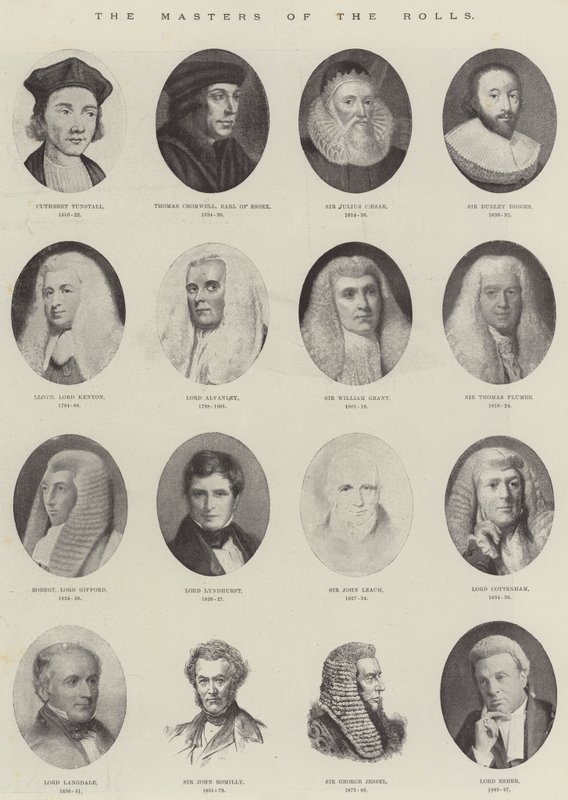 The Masters of the Rolls av English School