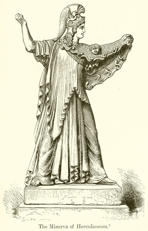 Minerva i Herculaneum av English School