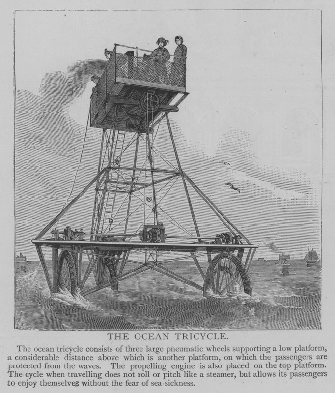 The Ocean Tricycle (gravering) av English School