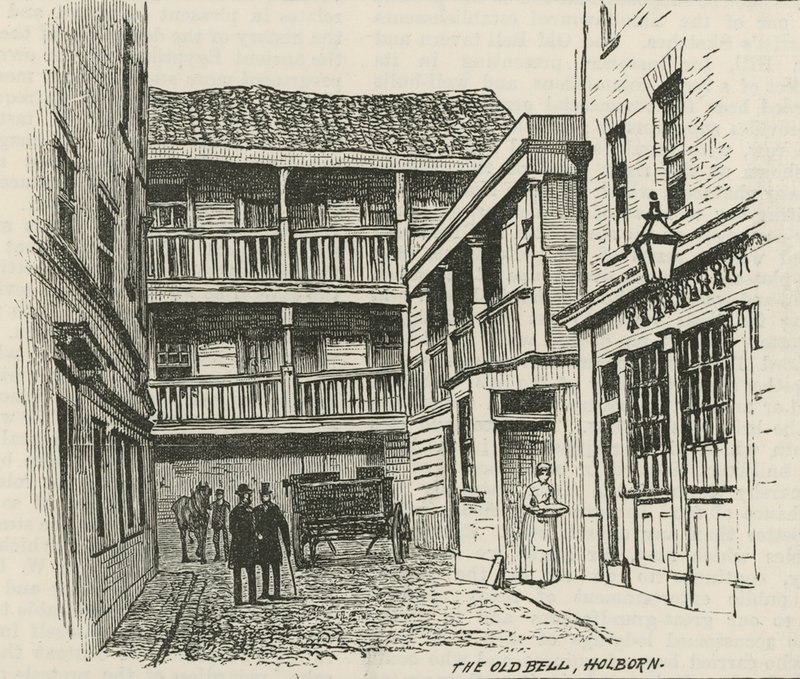 The Old Bell, Holborn, London av English School