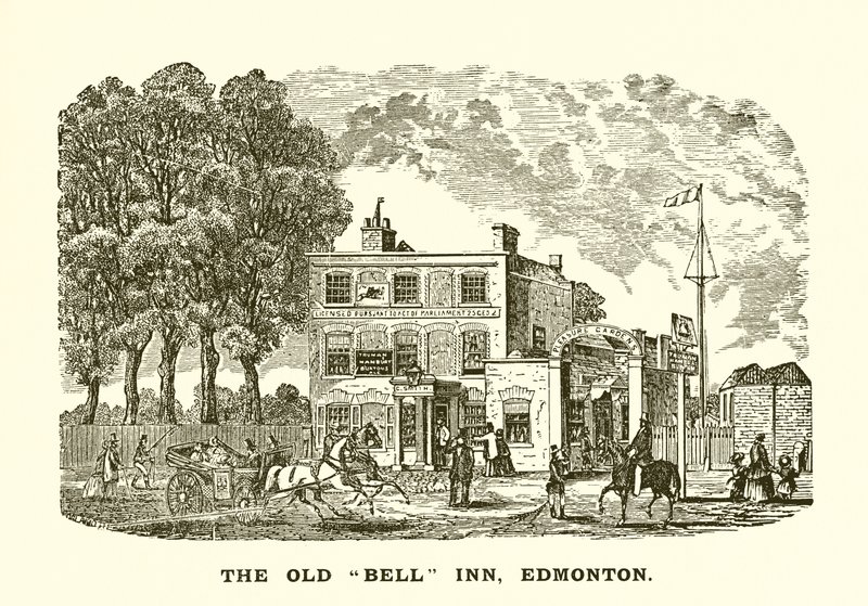 The Old Bell Inn i Edmonton av English School