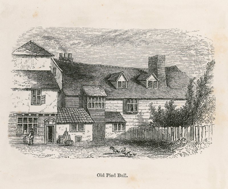 The Old Pied Bull (bak) av English School