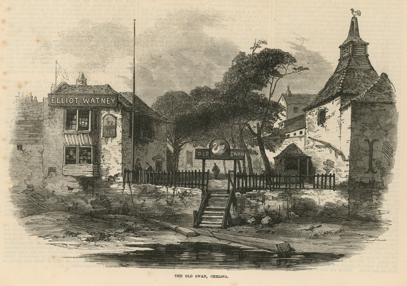 The Old Swan offentlige hus i Chelsea av English School