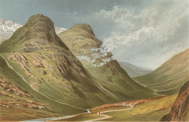 Passet til Glencoe av English School