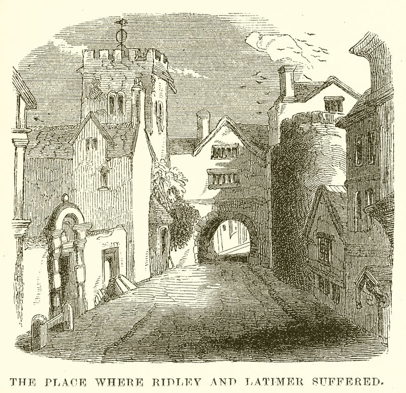 Stedet der Ridley og Latimer led av English School