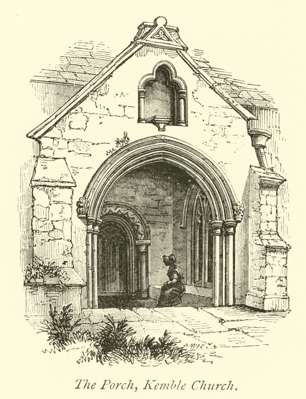 Verandaen, Kemble kirke av English School