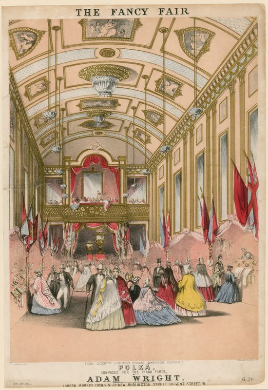 Queens Concert Rooms, Hanover Square av English School