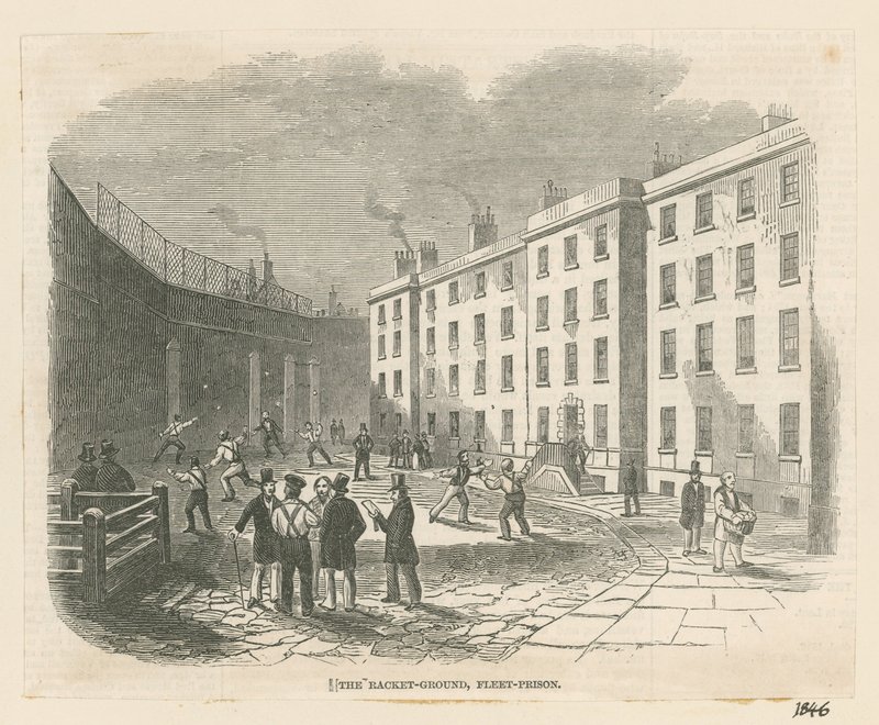 The Racket Ground, Fleet Prison av English School
