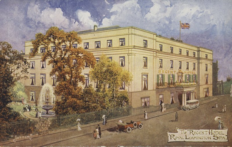 The Regent Hotel, Royal Leamington Spa, Warwickshire av English School