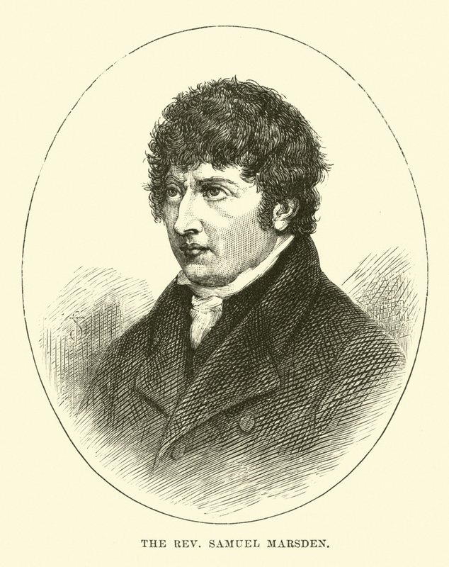 Pastor Samuel Marsden av English School