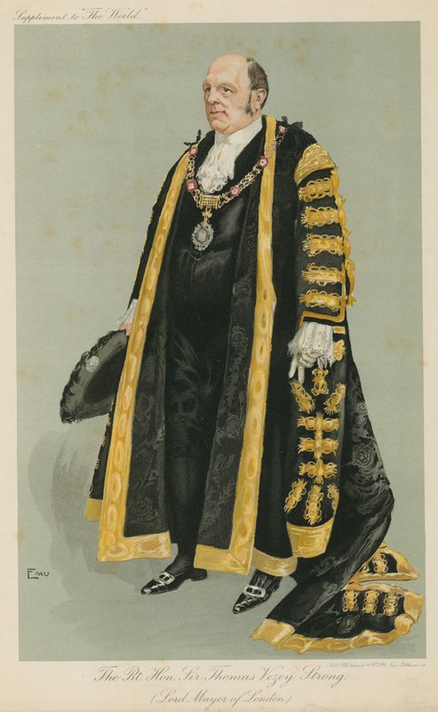 Høyre ærede Sir Thomas Vezey Strong av English School