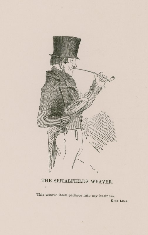 Spitalfields Weaver av English School
