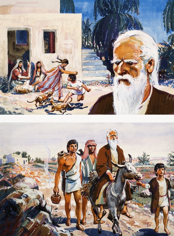 Historien om Abraham av English School