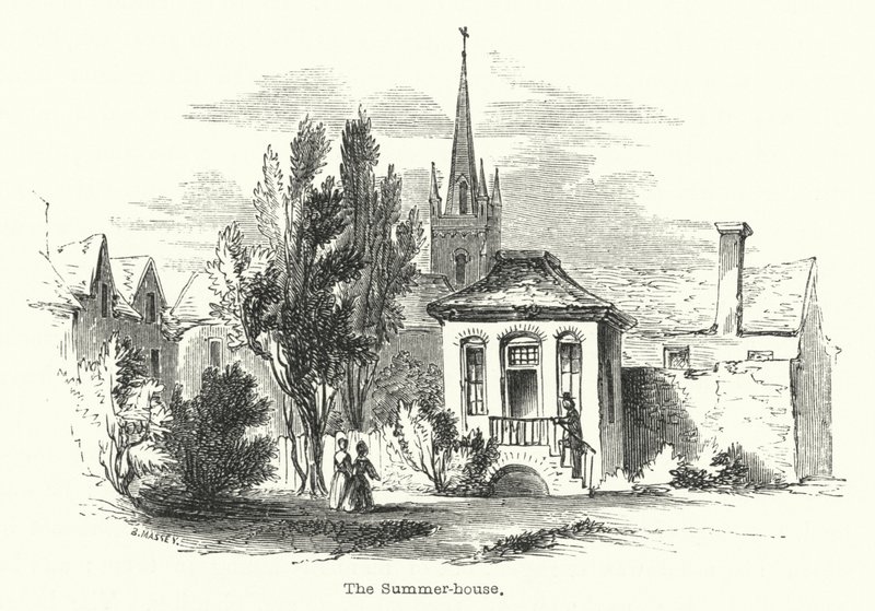 Sommerhuset (gravering) av English School