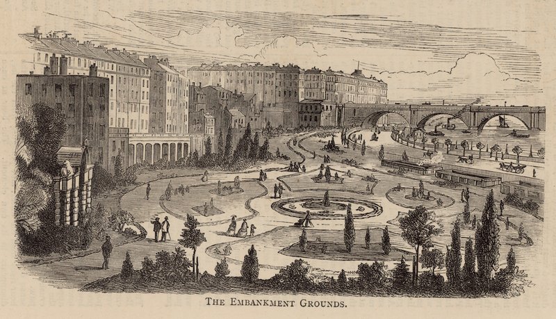 The Thames Embankment-området av English School