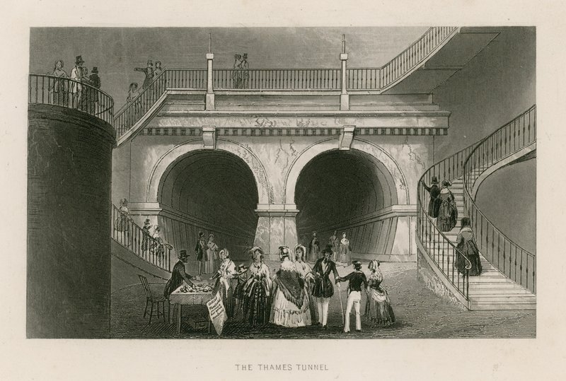Themsen-tunnelen av English School