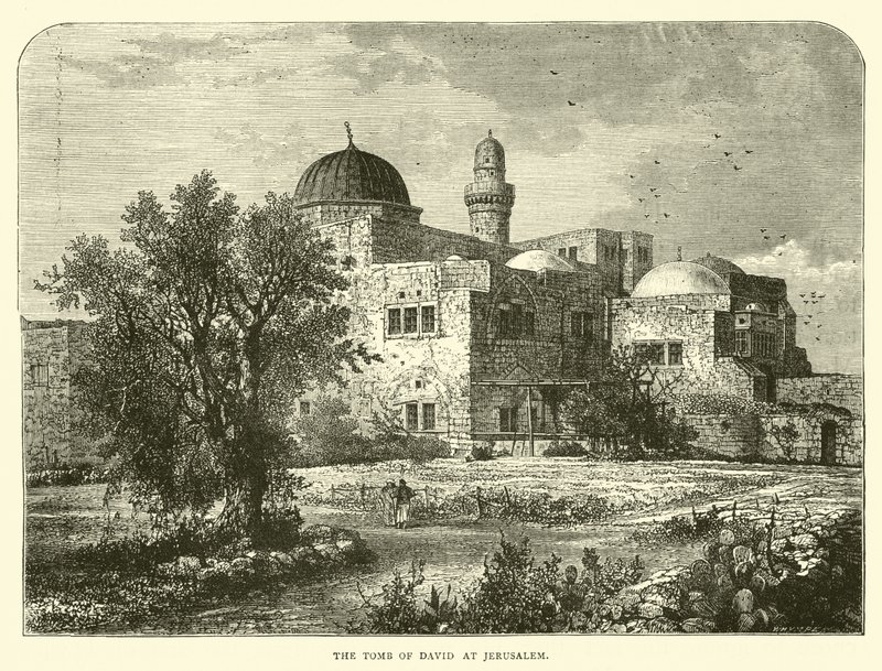 Davids grav i Jerusalem av English School