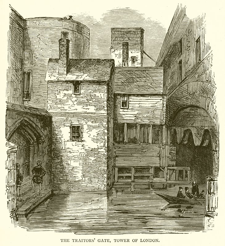 The Traitors Gate, Tower of London av English School