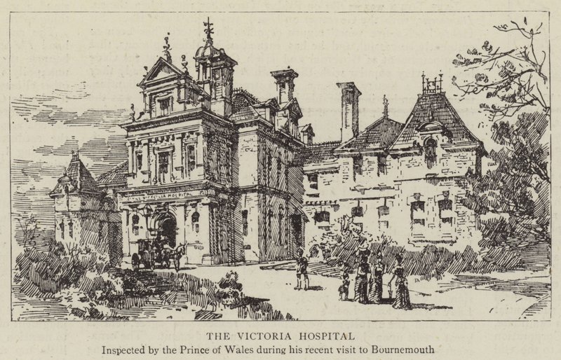 Victoria Hospital (gravering) av English School