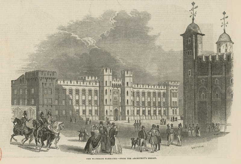 Waterloo-kasernen av English School
