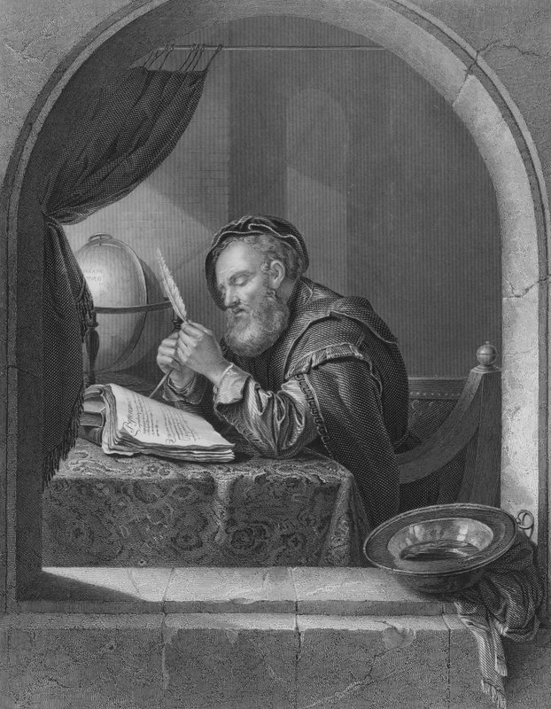 The Writing-Master (gravering) av English School