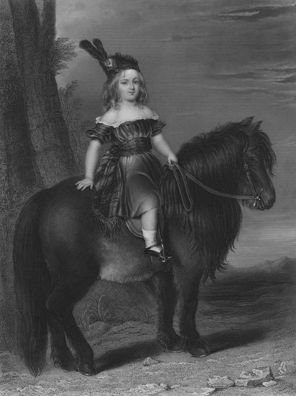 The Young Cavalier (gravering) av English School