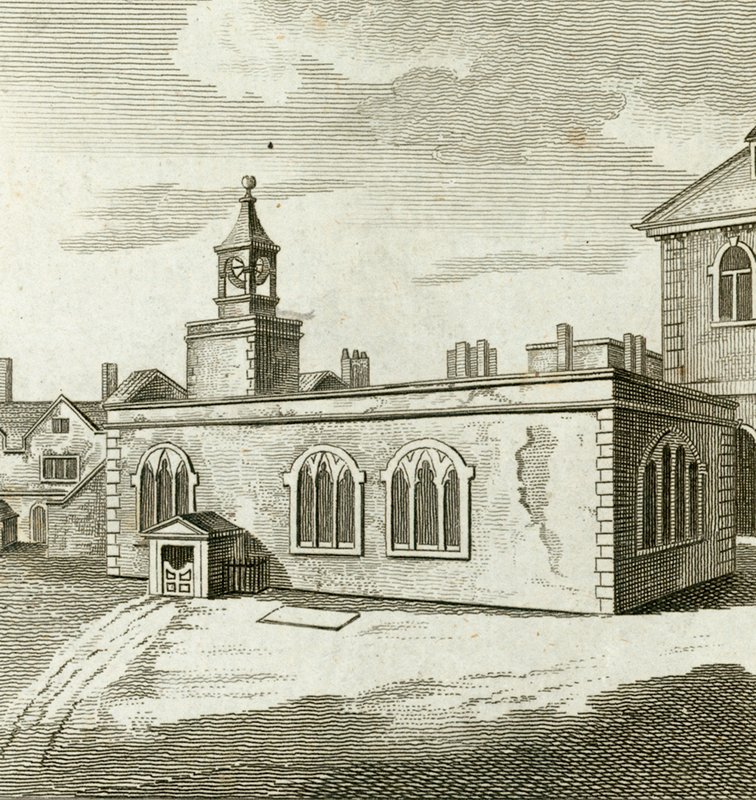 Kapellet i Tower of London av English School