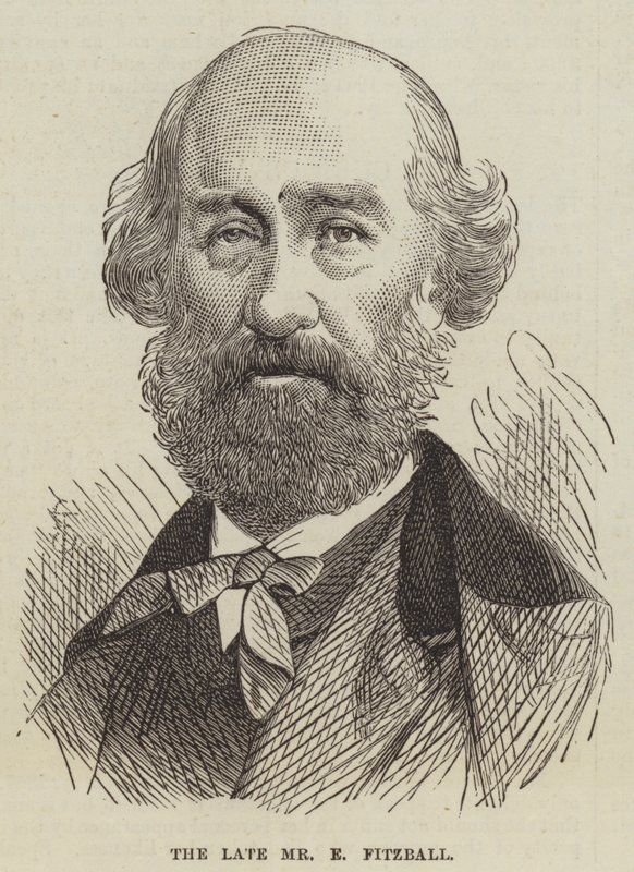 Avdøde Mr E Fitzball (gravering) av English School