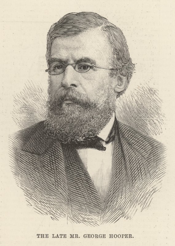 Avdøde Mr George Hooper (gravering) av English School