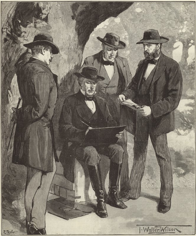 Avdøde herr Jefferson Davis av English School